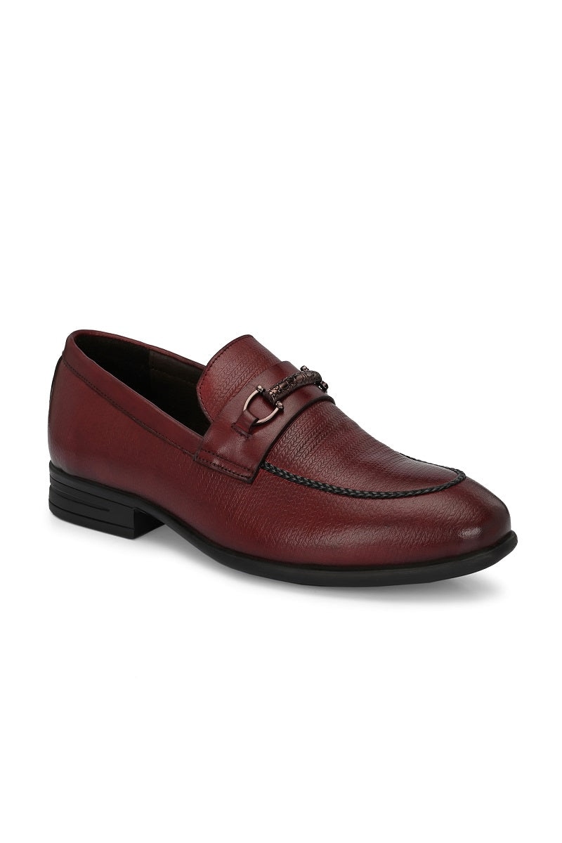 EZRO Men's Premium Wine Moccasins | Comfortable Slip-On Casual Driving & Everyday Shoes