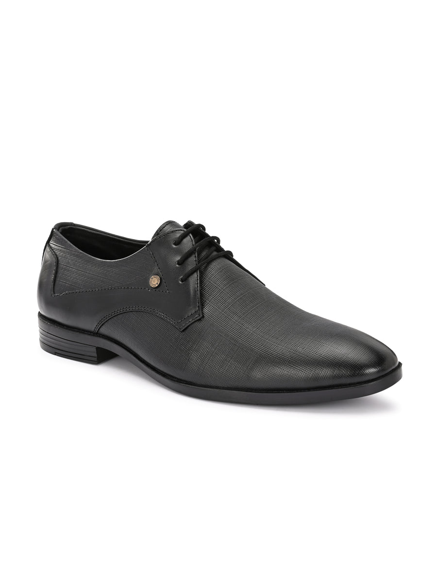 EZRO Men’s Office Black Formal Shoes