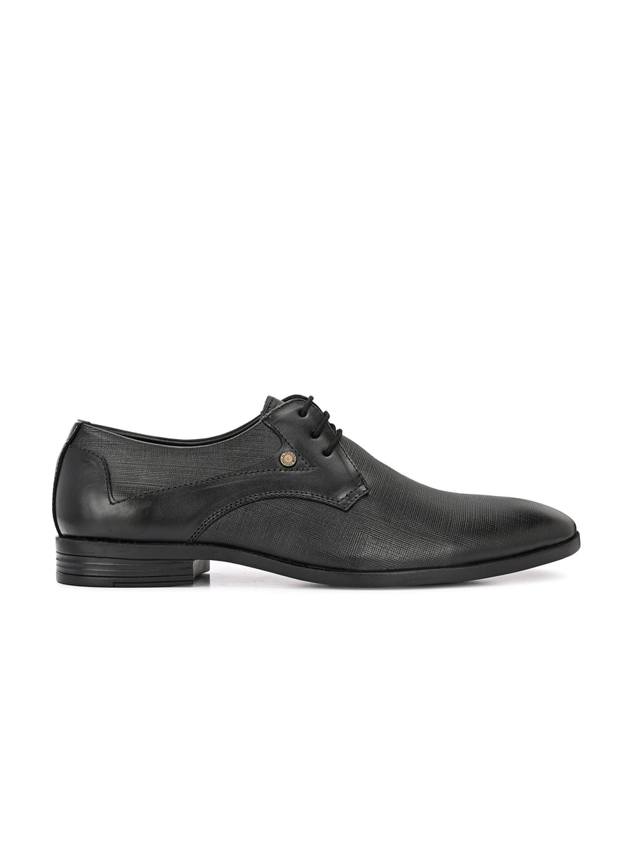 EZRO Men’s Office Black Formal Shoes