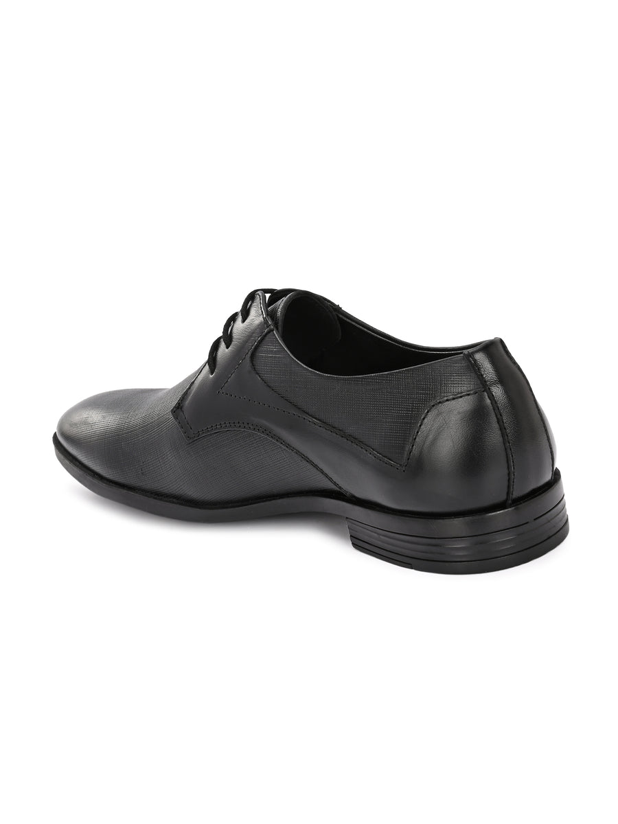 EZRO Men’s Office Black Formal Shoes