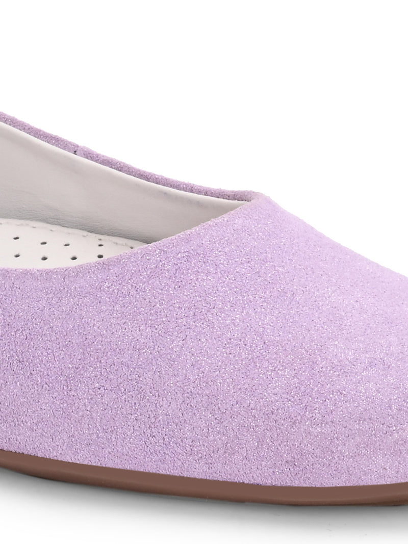 EZRO Women’s Comfortable Purple Ballerina Flats