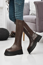 EZRO Women’s Long Boots – Stylish Knee-High Boots with Comfortable Fit