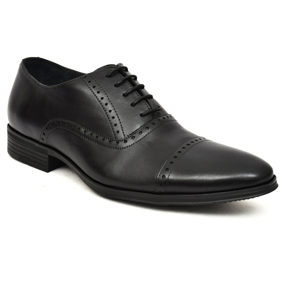 EZRO Men Black Comfortable Formal Shoes