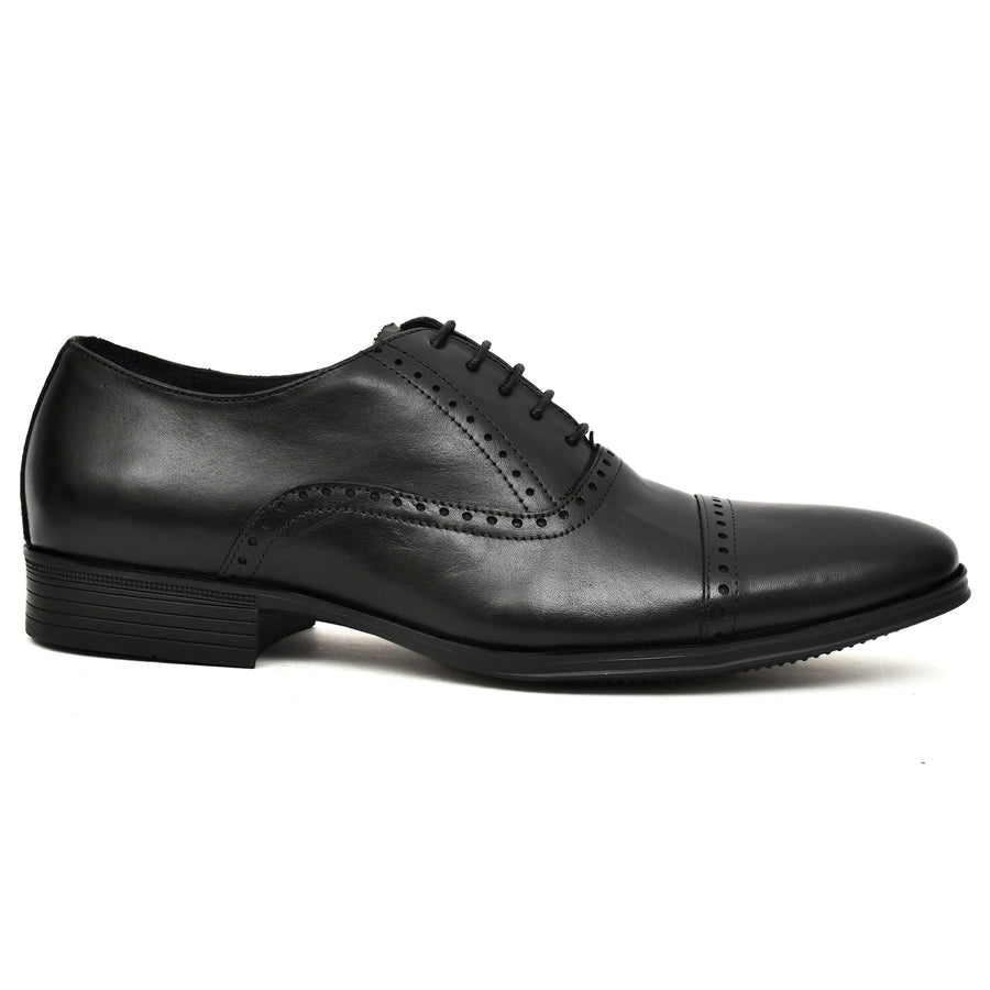 EZRO Men Black Comfortable Formal Shoes