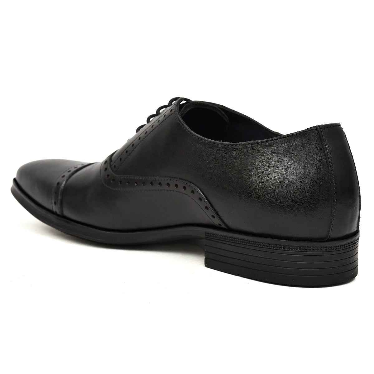 EZRO Men Black Comfortable Formal Shoes