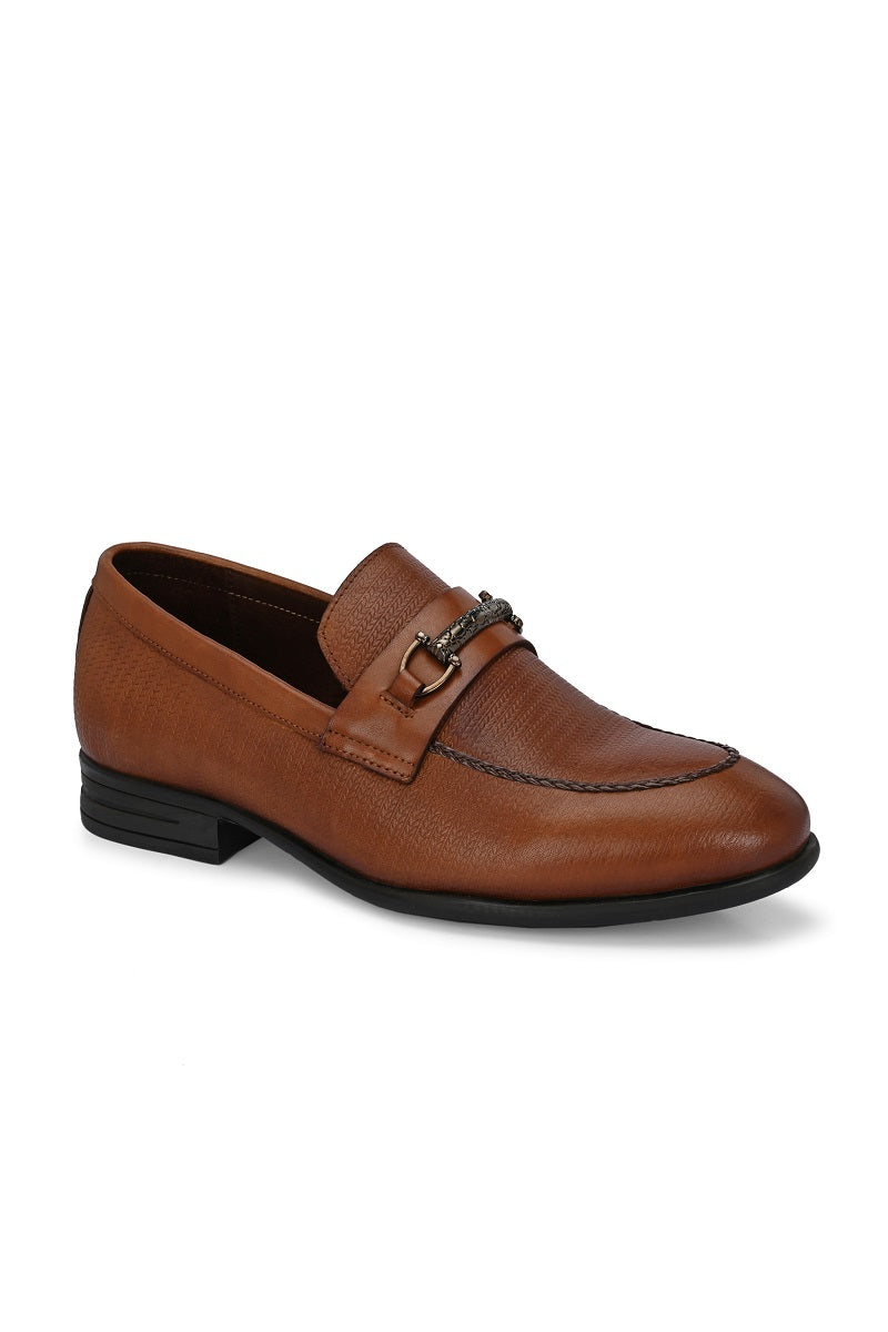 EZRO Men Premium Tan Loafers | Comfortable Slip-On Casual, Office & Party Shoes for Men