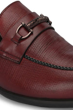 EZRO Men's Premium Wine Moccasins | Comfortable Slip-On Casual Driving & Everyday Shoes