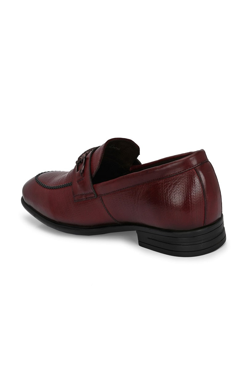 EZRO Men's Premium Wine Moccasins | Comfortable Slip-On Casual Driving & Everyday Shoes