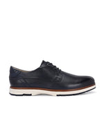 EZRO Men Navy Blue Premium Lace-Up Sneakers | Lightweight Casual, Office & Everyday Comfort Shoes