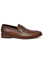 EZRO Men Brown Loafers | Premium Slip-On Casual & Formal Shoes for Everyday Comfort