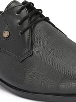 EZRO Men’s Office Black Formal Shoes