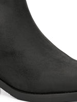 EZRO Men Chelsea Boots – Classic Ankle-Length Slip-On Boots