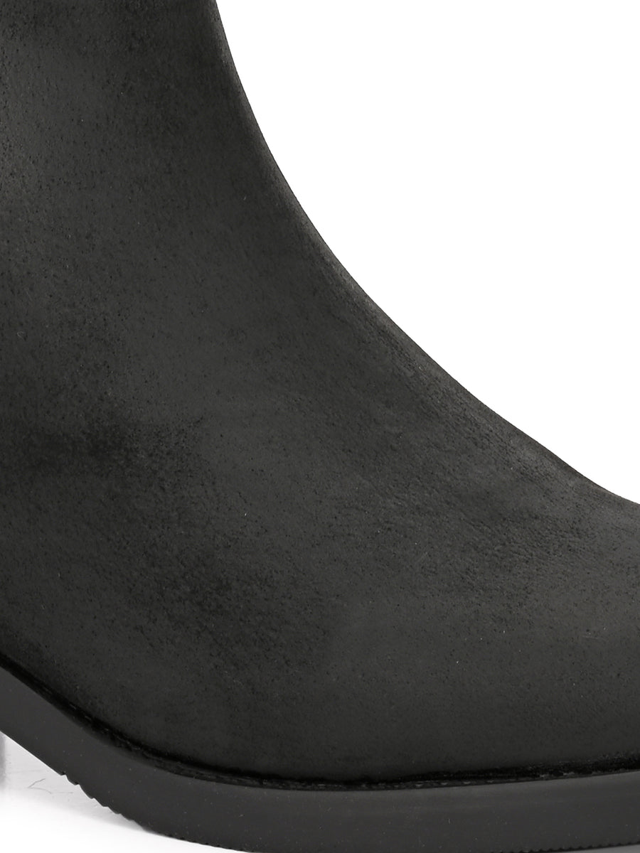 EZRO Men Chelsea Boots – Classic Ankle-Length Slip-On Boots