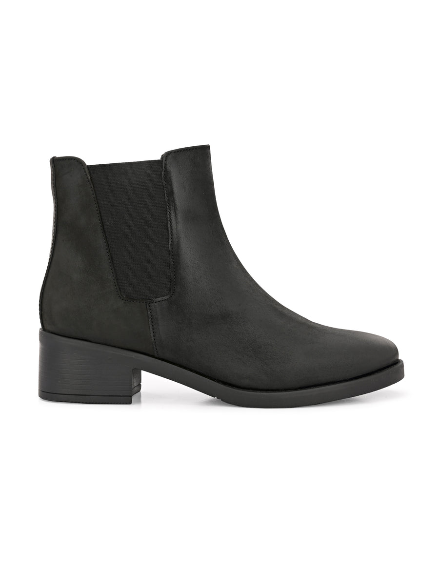 EZRO Men Chelsea Boots – Classic Ankle-Length Slip-On Boots
