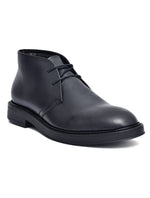 EZRO Men Ankle Navy Blue Boots | Stylish Casual Lace-Up Boots for Everyday Wear