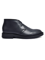 EZRO Men Ankle Navy Blue Boots | Stylish Casual Lace-Up Boots for Everyday Wear