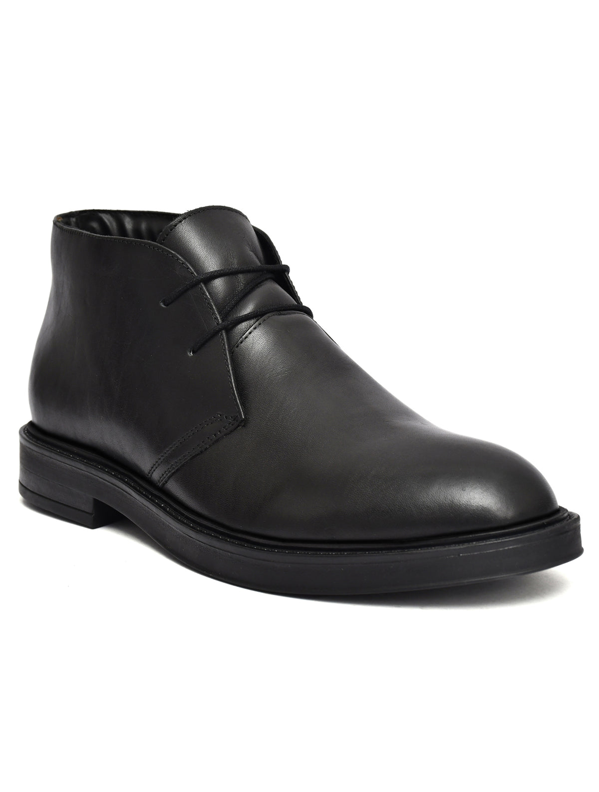 EZRO Men Black Ankle Boots – Stylish & Comfortable Footwear