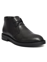 EZRO Men Black Ankle Boots – Stylish & Comfortable Footwear