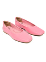 EZRO Women’s Comfortable Pink Ballerina Flats