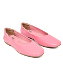 EZRO Women’s Comfortable Pink Ballerina Flats
