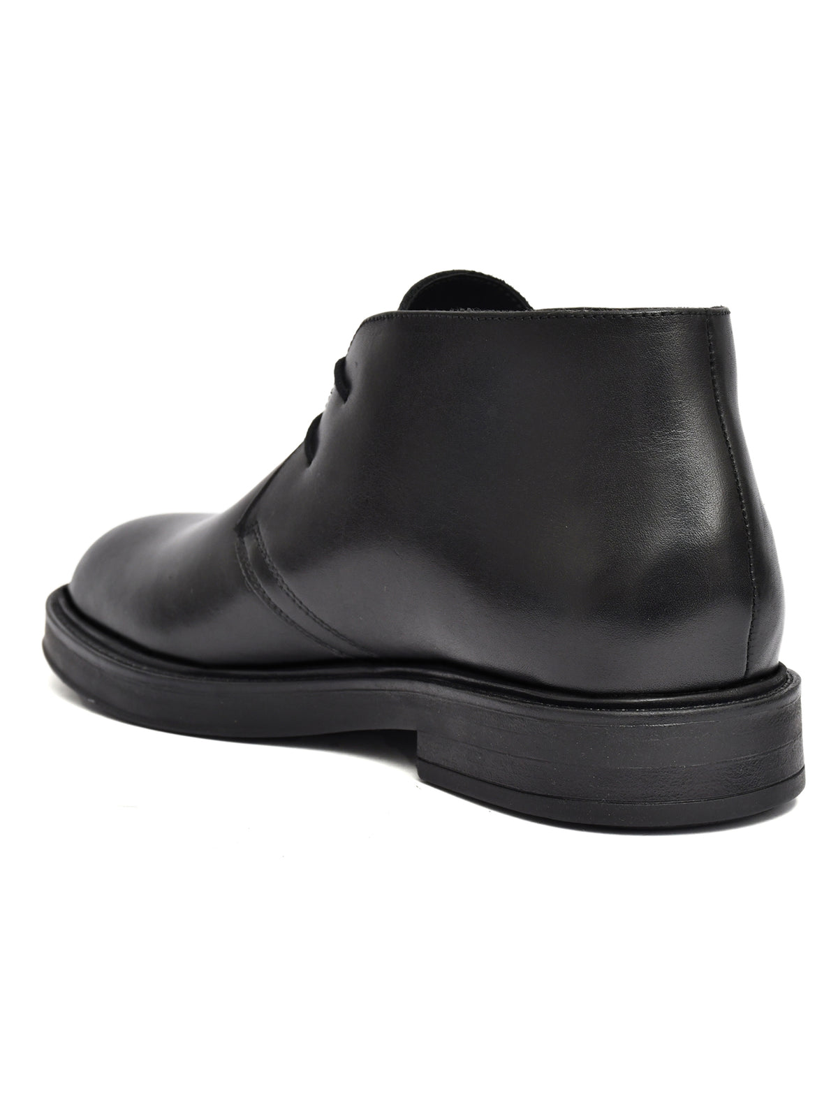 EZRO Men Black Ankle Boots – Stylish & Comfortable Footwear