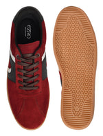 EZRO Men’s Stylish Red Sneakers – Comfortable & Lightweight for Everyday Wear