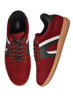 EZRO Men’s Stylish Red Sneakers – Comfortable & Lightweight for Everyday Wear