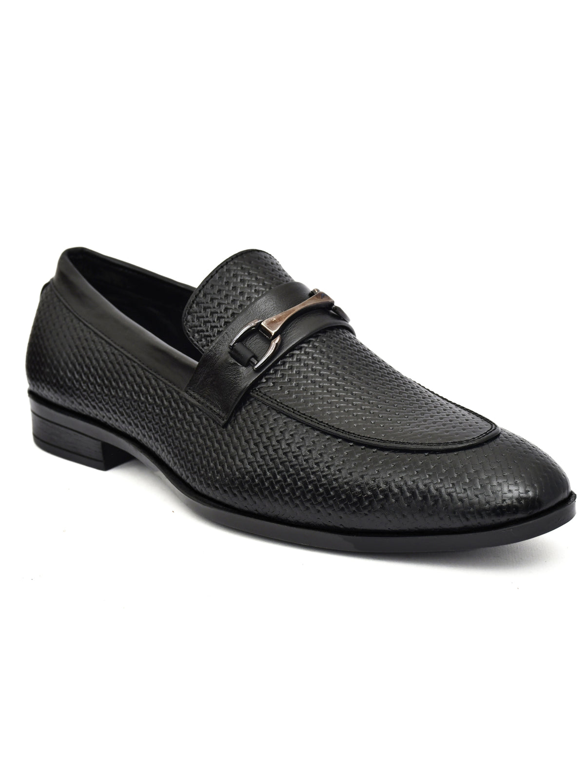 EZRO Men Black Stylish Moccasins – Comfortable & Elegant Slip-On Shoes for Casual, Office & Everyday Wear