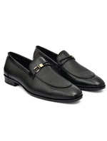 EZRO Men Black Stylish Moccasins – Comfortable & Elegant Slip-On Shoes for Casual, Office & Everyday Wear