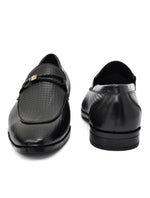 EZRO Men Black Stylish Moccasins – Comfortable & Elegant Slip-On Shoes for Casual, Office & Everyday Wear