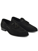 EZRO Men’s Stylish Black Loafers – Comfortable & Elegant Slip-On Shoes for Casual, Office & Everyday Wear
