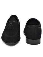 EZRO Men’s Stylish Black Loafers – Comfortable & Elegant Slip-On Shoes for Casual, Office & Everyday Wear